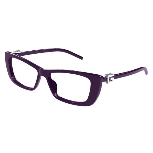 Gucci Eyeglasses in Purple with Silver Logo - Picture 1 of 3